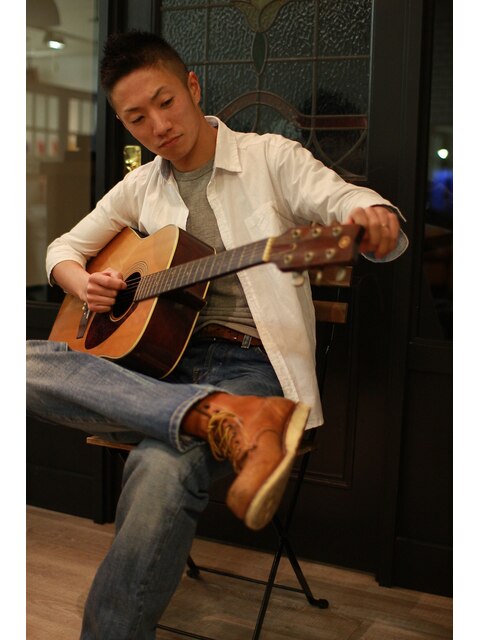 ★Ms hair★men's with guitar