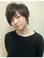 ラウンジ モリオ イケブクロ(Lounge MORIO Ikebukuro) 【morio池袋】暗髪アシンメトリーショートレイヤー