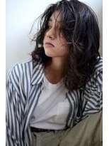 グリーン 渋谷(green)&nbsp;springy perm×dark gray