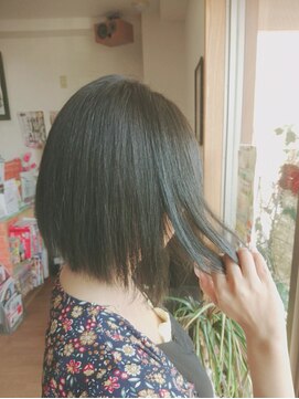 キュアスペース(CURE SPACE) 色濃く透ける透明感カラー 【 モノクロームグリーン 】