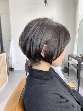 コノ(cono) 簡単スタイリングなボブ☆柔らかいグレージュカラー