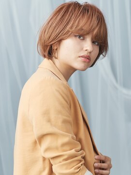 エムスラッシュ たまプラーザ(M.SLASH) ハイトーンカラー/金髪ショート/くせ毛ショート/たまプラーザz2