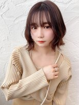 カモン(CAMON)&nbsp;CAMON.　ビターチョコレート×甘めボブ