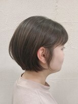 ヘアースパパズ(hairspaPAZ)&nbsp;耳かけもかわいい★コンパクトショートボブ（祐天寺/髪質改善）