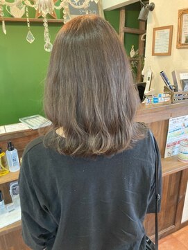 シロトータルデザイン(shiro total design) オリーブカラー×レイヤー