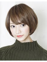 ヘアリゾートエーアイ 北千住店(hair resort Ai) ショートマッシュ/マロンベージュ/Ａラインボブ/かきあげ/北千住