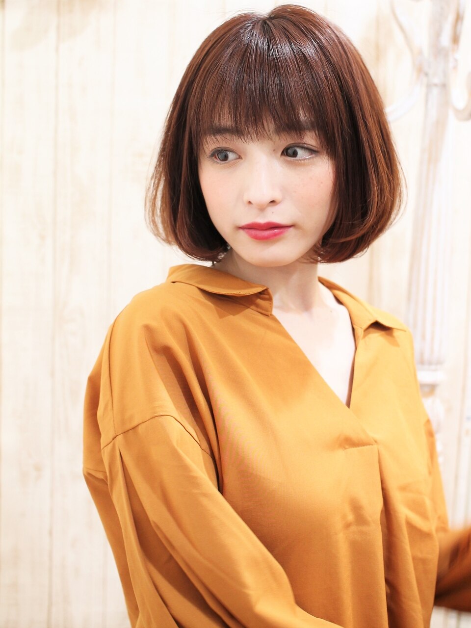 【ネントケア】カット+艶カラー+3stepトリートメント￥13800