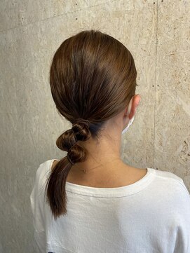 ヘアデザイン ジャム(hair design JAM) 簡単アレンジ