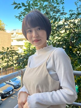 ニーナ せんげん台(nina) カットで決まる!大人可愛い丸みショートスタイル☆