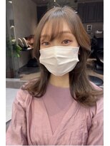 ロンドアヴァントゥス 池袋(Lond aventus)&nbsp;ショコラベージュ韓国ミディアムヘア