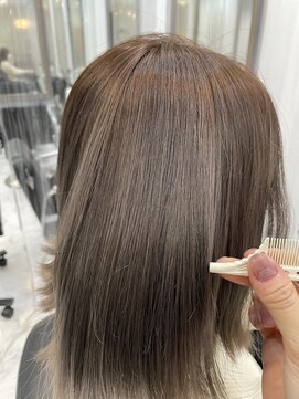 エスカーラ 表参道(THE ESCALA) @aidaman321/ショコラベージュ/ボブルフ/カール/ベービーバング