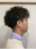 【117hairgarage】ツイストスパイラル_メンズスタイル
