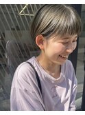 ピスタチオグレージュ×コンパクトショート