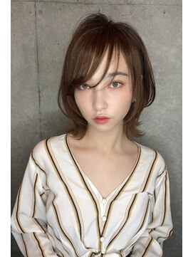 リークフー(Ree cu fuu) 10代20代30代40代 ウルフヘアー　外ハネボブ　藤沢