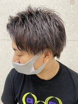 ヘアースタジオ シーオーイー(hair studio C-O-E) 耳掛けグレージュスタイル