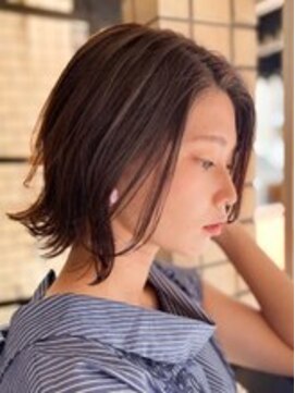 エクラートリアン 藤沢店(ECLART Lien) 横顔美人な、外ハネスタイル[藤沢/髪質改善]