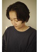 ハニーマスタード(HONEY MUSTARD)&nbsp;【ゲストスタイル】シックなニュアンスパーマのショート