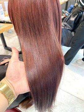 ネオリーブルカ 御茶ノ水店(Neolive Luca) ブリーチなしでも出来るピンクカラー