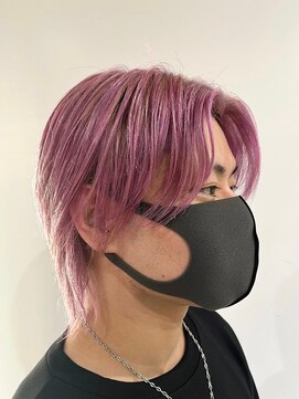 デート 下北沢(DATE) メンズセンターパート/ダブルカラー/ブリーチ/髪質改善/下北沢