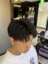 アイズ 海老名(AIZU) 王道アップバング スウィングアップバング 刈り上げショート