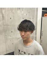 メルシー トータル ブランディング サロン(merci TOTAL BRANDING SALON)&nbsp;Vマッシュ×波巻きスパイラル 横浜