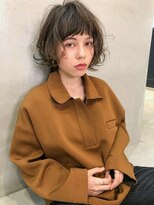 エムスラッシュ たまプラーザ(M.SLASH)&nbsp;オリーブアッシュ大人ガーリー外ハネグラボブたまプラーザ1-5★