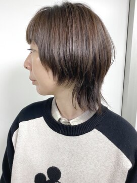 モリオフロムロンドン 原宿本店(morio from London) 【morio原宿】マッシュウルフ　ベージュカラー