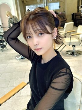 マウル 栄(MAEUL) レイヤーカット韓国ヘア