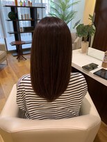 シーズヘア南口店&nbsp;大人可愛い艶髪　酸性ストレート