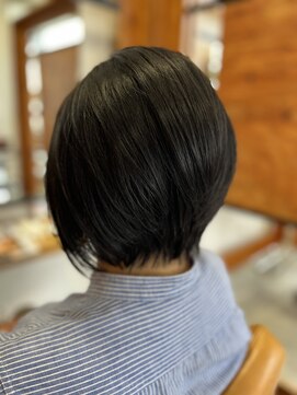 アドラーブル 松崎店(adorable) 上品な【丸みショートボブ】【新潟松崎】30代40代50代