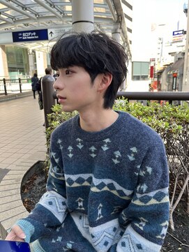 ゼスト フィーノ(ZEST fino) シャドウパーマ メンズカット ゆるふわパーマ 【立川】