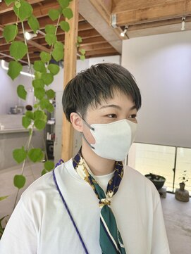 レンク(LENC) アシンメトリー/アッシュグレー