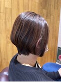 前下がりショートボブ