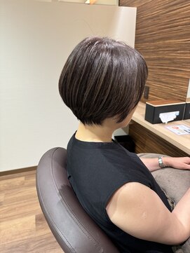 ディアローグ 瑞江南口店 朝楽な王道ショートボブ