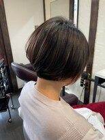 アクアマリン8810 ハチハチイチゼロ(AQUA MARINE 8810)&nbsp;アンブレラカラー/こなれミディ/イメチェン/前髪/北習志野