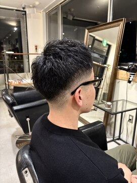 マーズ オム 山本丸橋店(mars HOM) short hair　fade
