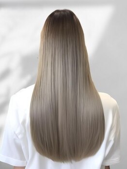 フェリシータ ミューズ(FELICITA musse)の写真/髪質改善ストレートで、あなたの魅力を引き出すサロン☆地毛風の自然な仕上がりが自慢！