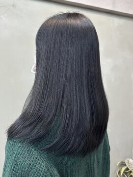 ファビ 渋谷(Fab) オリーブブラック/髪質改善ストレート/縮毛矯正