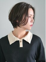 インセプション 銀座(INCEPTION) 前下がりショート・ボブ/絶壁解消/前髪あり/40代/30代/外ハネ