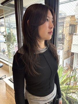 カート バイ デコ(Kurt by DECO) 【kanami】hash cut × hazel brown