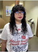 2025SS   スパイラルパーマ　濡らしてオイル◎30代～40代女性