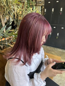 フェリア ファム 桃山台(FERIA fam) layer×pinkcolor