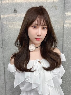 アイシー 表参道(ICY) 上品可愛い◇韓国くびれヘアチョコレートカラーショコラベージュ