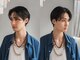 ステップボーンカット トーキョー(STEP BONE CUT TOKYO)の写真/ルーズな空気感と上品さのあるアンニュイパーマで夏のイメチェンに[表参道青山/ダブルカラー/ハイライト]