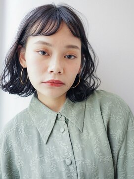 シキムーン 横浜(siki MOON) ボブパーマ/ニュアンスパーマ[横浜/横浜駅]