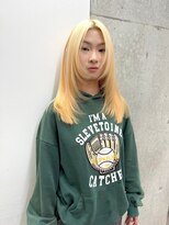 サンクプロジェクト(cinq PROJECT)&nbsp;ダメージレスなブリーチカラーで作るブロンドカラー