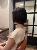 ショートボブ/丸みショート/コンパクトショート