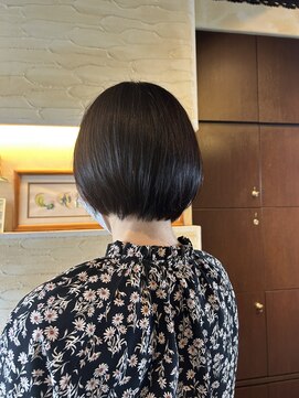 アンツ サザンリゾート 茅ヶ崎店(ANT'S Southern Resort) くびれヘア/アプリコット/夏のヘアアレンジ/ショートボブ