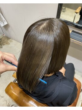 クルニエ(crenier) ♯オリーブカラー/髪質改善HITAトリートメント