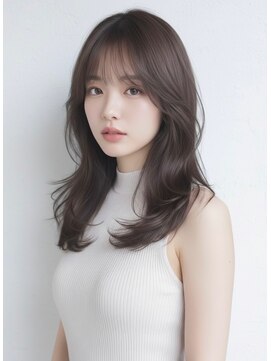 オットット(OttottO) カット 顔まわりレイヤー ブリーチなし